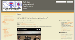 Desktop Screenshot of ic2010.wahyan.com